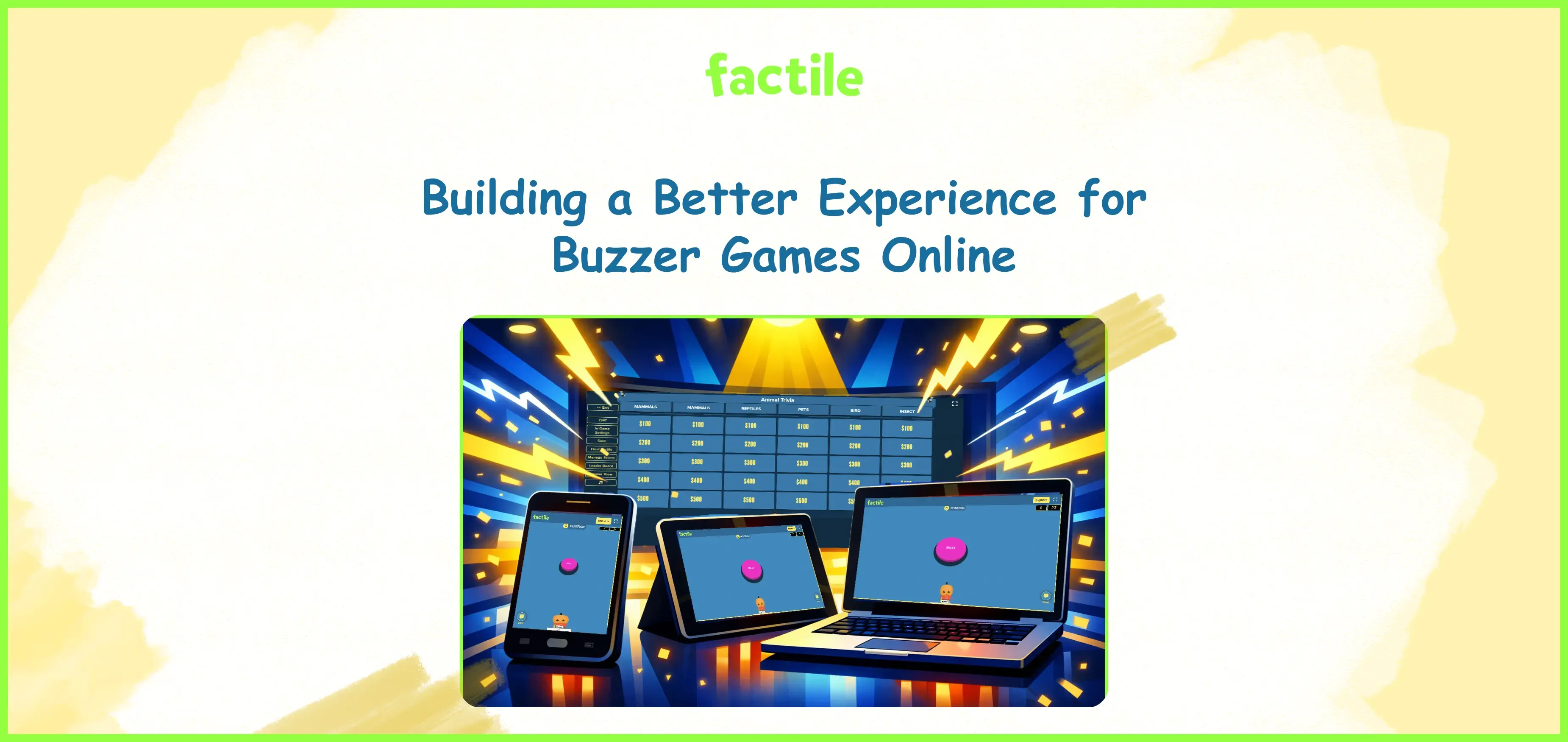 Why We Built Buzzer Mode