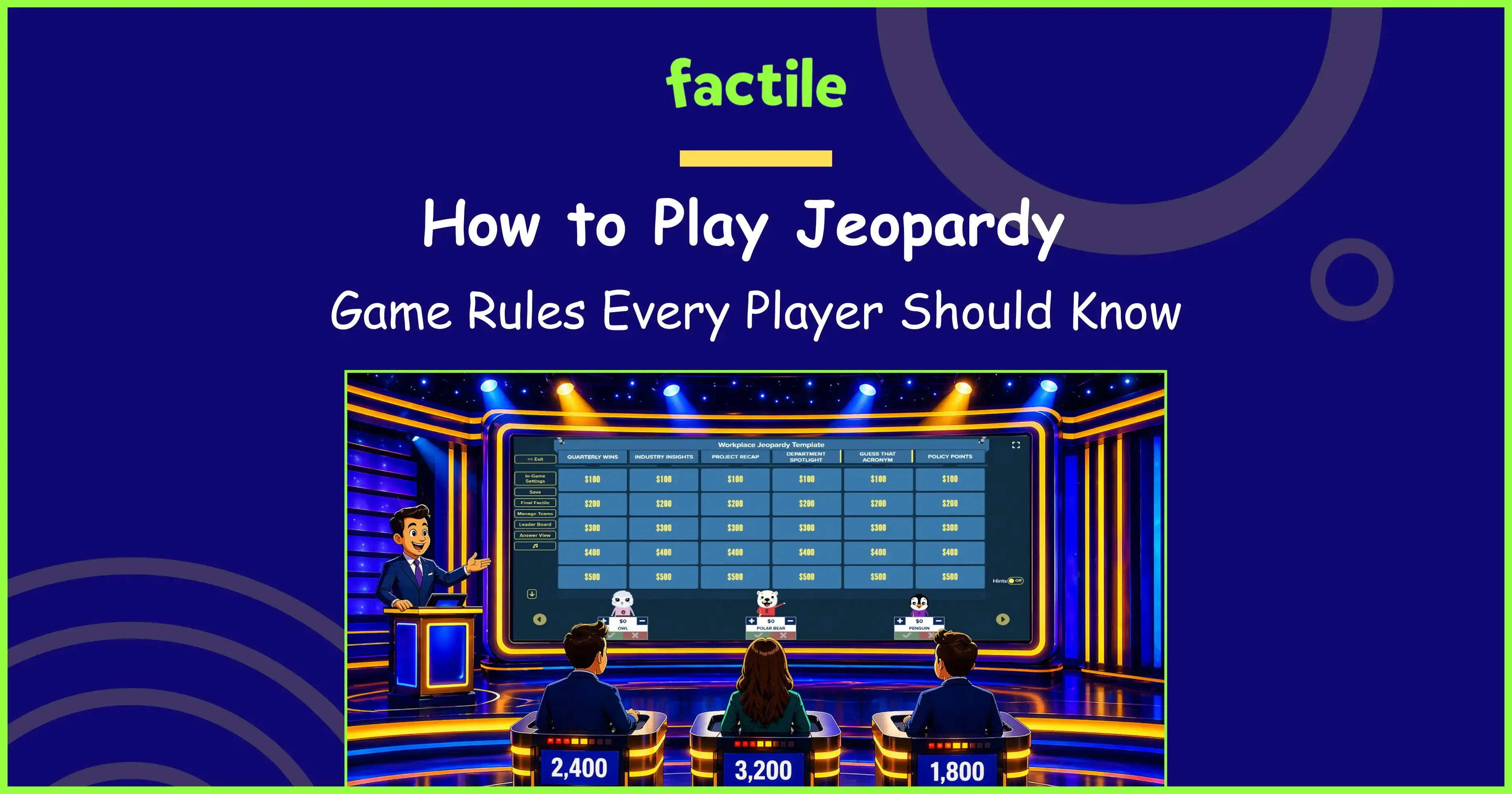 How to Play Jeopardy: Game Rules Every Player Should Know