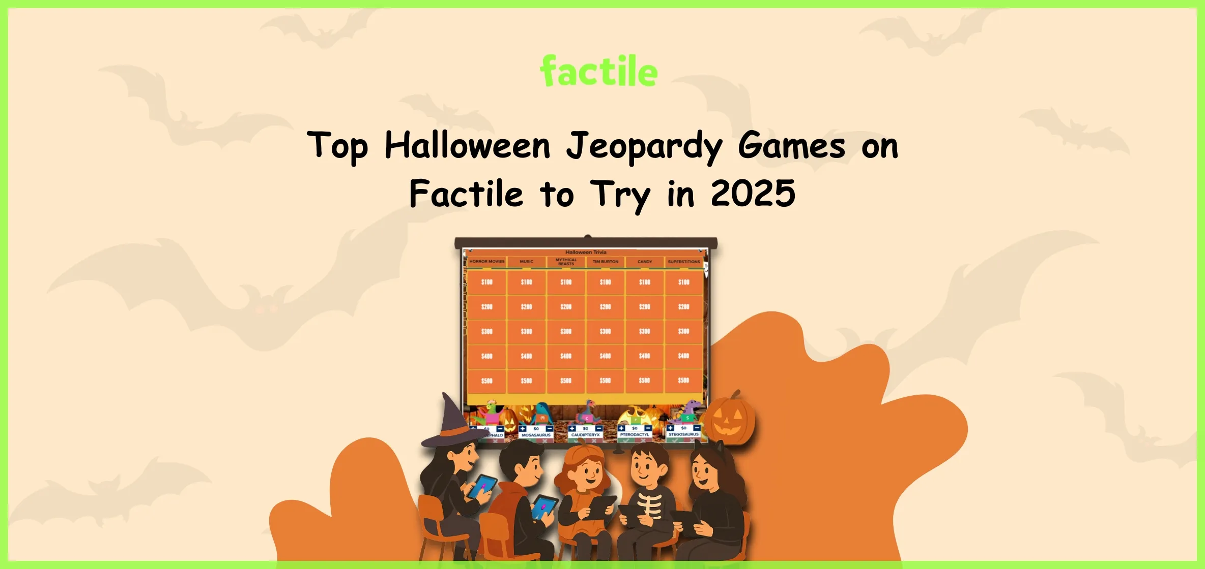 Top Halloween Jeopardy Games on Factile to Try in 2025